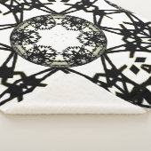 Deel één's caleidoscoop art twee sherpa deken (3/4)