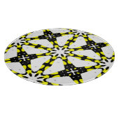 Deel één's caleidoscoop art twee snijplank (Hoek)