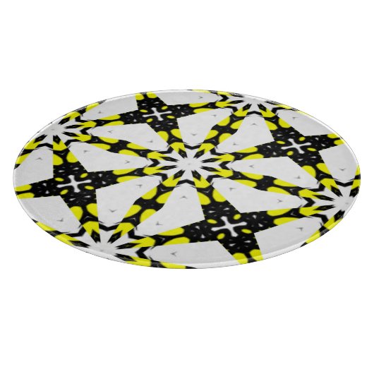 Deel één's caleidoscoop art twee snijplank (Hoek)