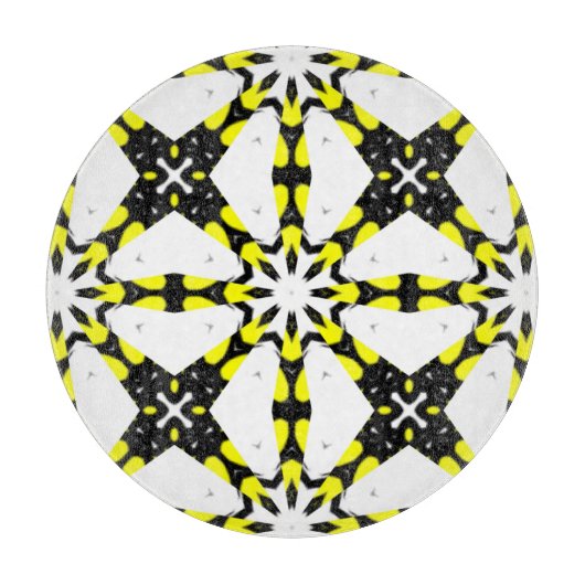 Deel één's caleidoscoop art twee snijplank (Voorkant)