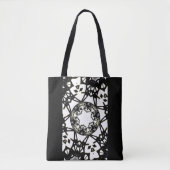 Deel één's caleidoscoop art twee tote bag (Voorkant)