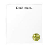 Deel één's caleidoscoop art tweeëntwintig notitieblok (Voorkant)