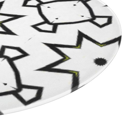 Deel één's caleidoscoop art tweeëntwintig snijplank (Hoek)