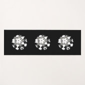 Deel één's caleidoscoop art tweeëntwintig yogamat (Voorkant (horizontaal))