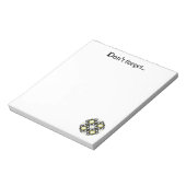 Deel één's caleidoscoop art twintig notitieblok (Linkerzijde)