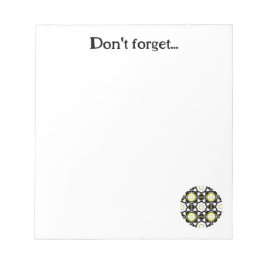 Deel één's caleidoscoop art twintig notitieblok