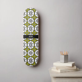 Deel één's caleidoscoop art twintig persoonlijk skateboard