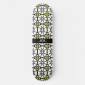 Deel één's caleidoscoop art twintig persoonlijk skateboard (Voorkant)