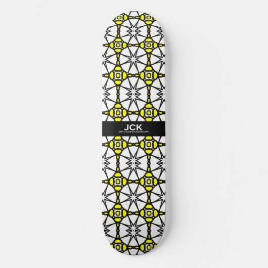 Deel één's caleidoscoop art twintig persoonlijk skateboard (Voorkant)