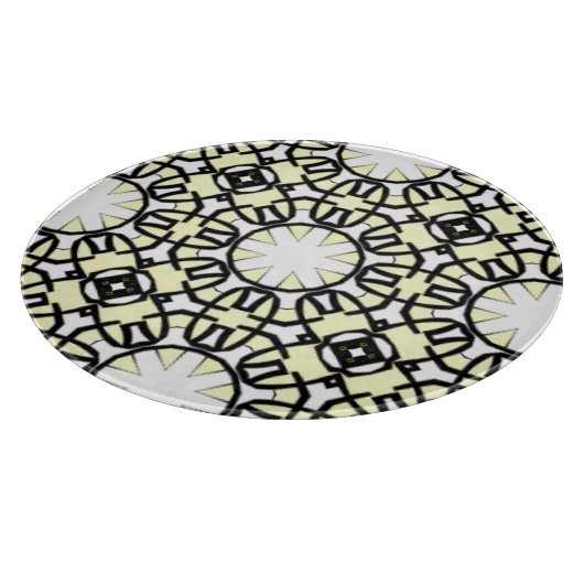 Deel één's caleidoscoop art twintig snijplank (Hoek)