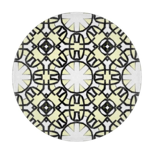 Deel één's caleidoscoop art twintig snijplank (Voorkant)