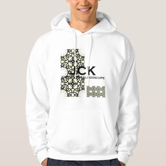 Deel één's caleidoscoop art veertien hoodie (Voorkant)