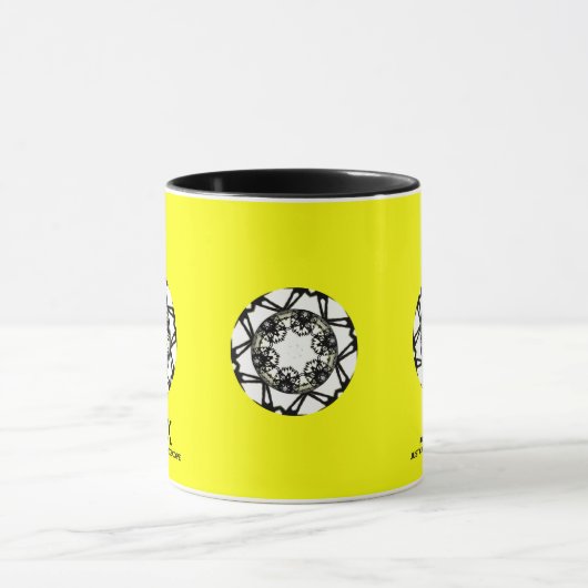 Deel één's caleidoscoop art veertien mok (Midden)