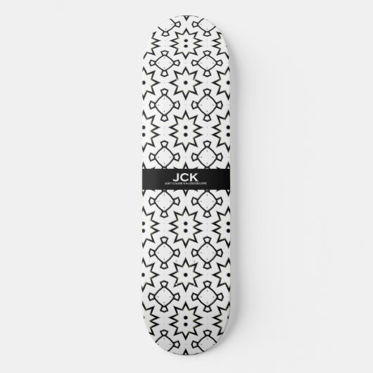 Deel één's caleidoscoop art veertien persoonlijk skateboard (Voorkant)