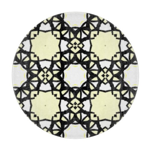 Deel één's caleidoscoop art veertien snijplank (Voorkant)