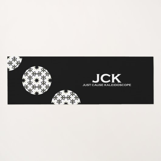 Deel één's caleidoscoop art veertien yogamat (Achterkant (horizontaal))