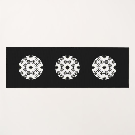 Deel één's caleidoscoop art veertien yogamat (Voorkant (horizontaal))