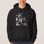 Deel een's caleidoscoop art vier hoodie (Voorkant)