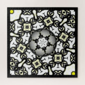 Deel een's caleidoscoop art vier legpuzzel (Horizontaal)
