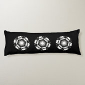 Deel een's caleidoscoop art vier lichaamskussen (Achterkant)