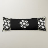 Deel een's caleidoscoop art vier lichaamskussen (Voorkant)