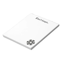 Deel een's caleidoscoop art vier notitieblok