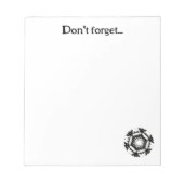 Deel een's caleidoscoop art vier notitieblok (Voorkant)