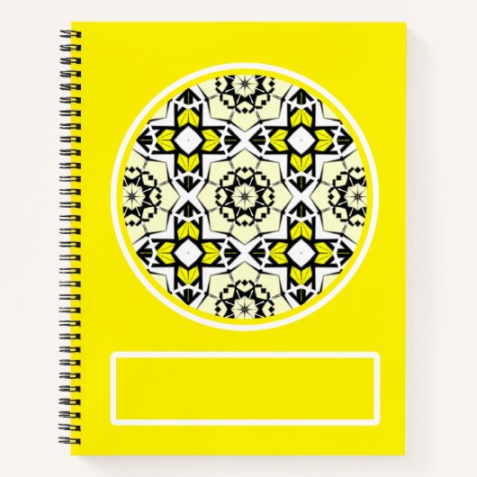 Deel een's caleidoscoop art vier notitieboek (Voorkant)