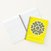 Deel een's caleidoscoop art vier notitieboek (Binnen)