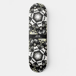 Deel een's caleidoscoop art vier persoonlijk skateboard