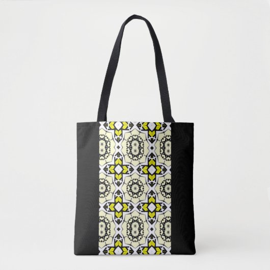 Deel een's caleidoscoop art vier tote bag (Voorkant)