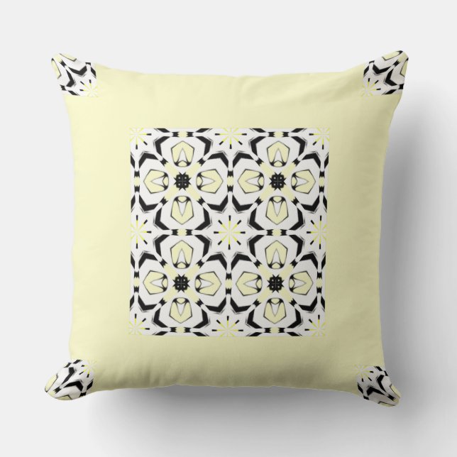 Deel één's caleidoscoop art. vijf kussen (Voorkant)