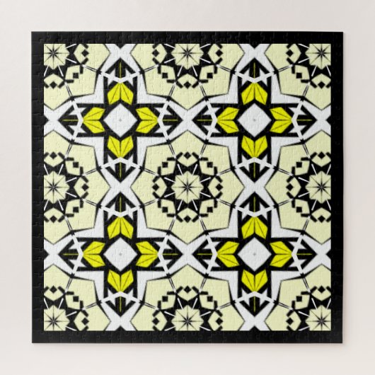 Deel één's caleidoscoop art. vijf legpuzzel (Verticaal)