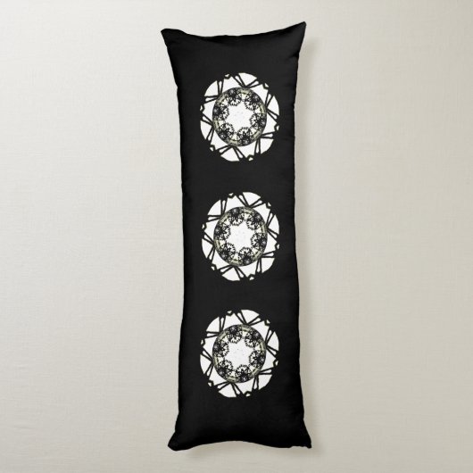 Deel één's caleidoscoop art. vijf lichaamskussen (Achterkant (Verticaal))