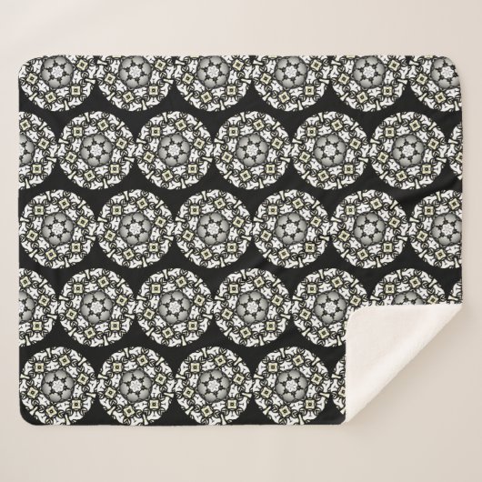 Deel één's caleidoscoop art. vijf sherpa deken (Voorkant (horizontaal))