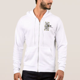 Deel één's caleidoscoop art vijftien hoodie