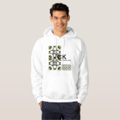 Deel één's caleidoscoop art vijftien hoodie (Voorkant volledig)