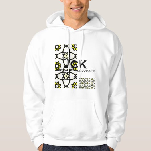 Deel één's caleidoscoop art vijftien hoodie (Voorkant)