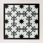 Deel één's caleidoscoop art vijftien legpuzzel (Horizontaal)
