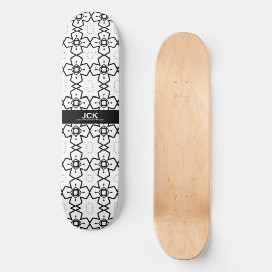 Deel één's caleidoscoop art vijftien persoonlijk skateboard (Voorkant)