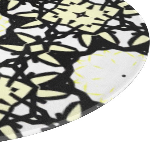 Deel één's caleidoscoop art vijftien snijplank (Hoek)