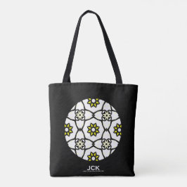Deel één's caleidoscoop art vijftien tote bag