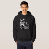 Deel één's caleidoscoop art zeven hoodie (Voorkant volledig)