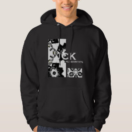Deel één's caleidoscoop art zeven hoodie
