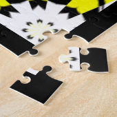 Deel één's caleidoscoop art zeven legpuzzel (Zijkant)