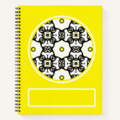 Deel één's caleidoscoop art zeven notitieboek (Voorkant)