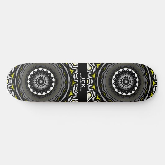 Deel één's caleidoscoop art zeven persoonlijk skateboard (Horizontaal)