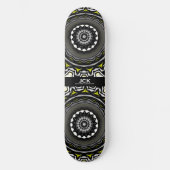 Deel één's caleidoscoop art zeven persoonlijk skateboard (Voorkant)