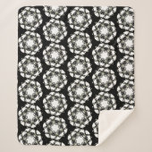 Deel één's caleidoscoop art zeven sherpa deken (Voorkant)