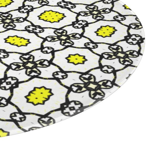 Deel één's caleidoscoop art zeven snijplank (Hoek)